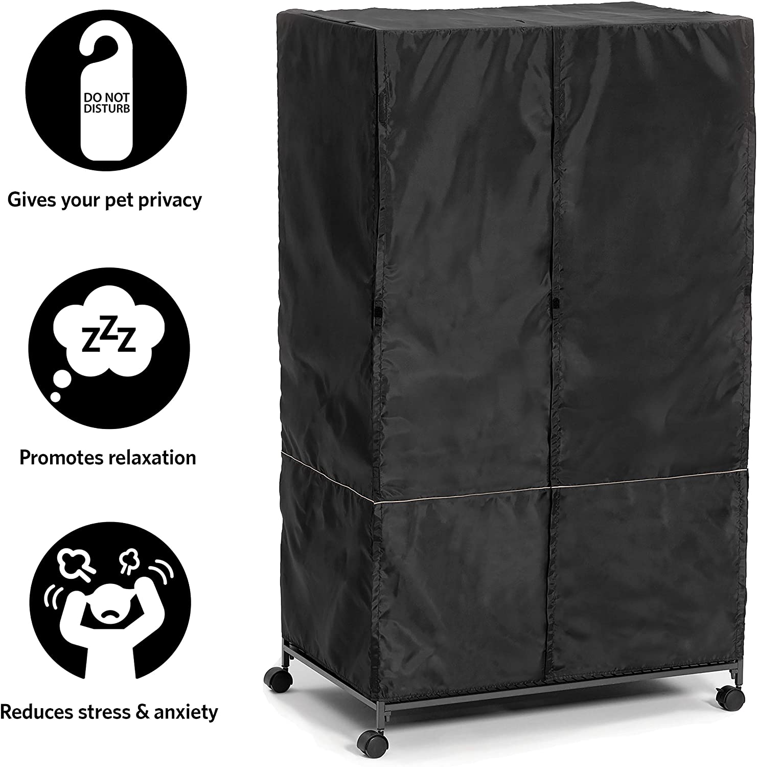 Ferret Nation Cage Cover for Ferret Nation & Critter Nation Small Animal Cages - 6″ x 24″ x 58.5″ Midwest 