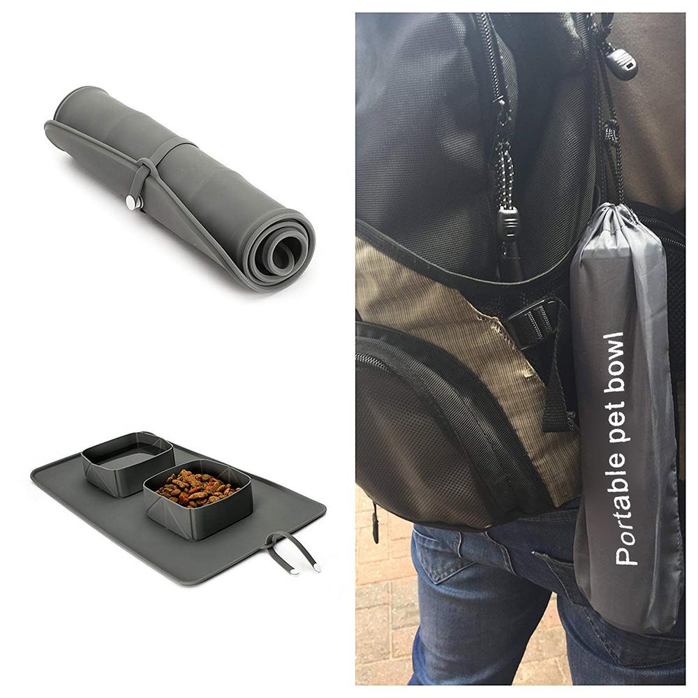 Portable Pet Food Bowls - Collapsible - 600ml Capacity InfiniteWags 