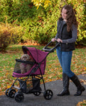 Lite Pet stroller - Zipperless Entry - Pet Gear Happy Trails Lite NO-ZIP Pet Stroller Pet Strollers Pet Gear 