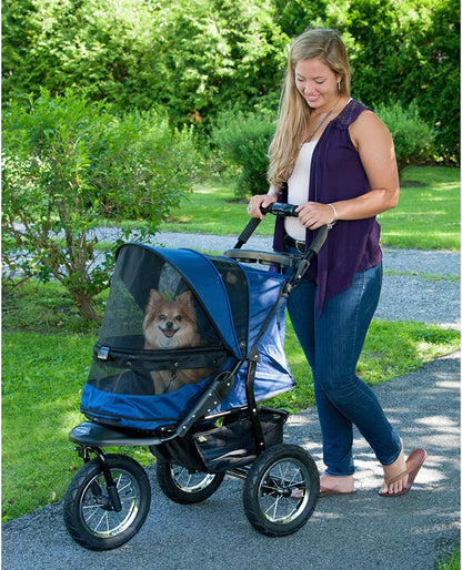 Jogger Pet Stroller - Pet Gear Jogger No-Zip Pet Stroller Pet Strollers Pet Gear 