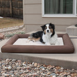 Outdoor Heated Dog Bed - Deluxe Lectro-Soft Outdoor Heated Pet Bed - K&H Pet Products K&H Pet Products Large - 4.5″ x 44.5″ x 4.5″ Brown 