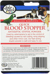 Pet Blood Stopper Powder for use on dogs, cats, and birds - 0.5 ounces - Four Paws Four Paws 