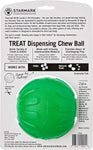 Treat Dispensing Dog Ball - Starmark - 5″ x 6″ x 6″ Starmark 