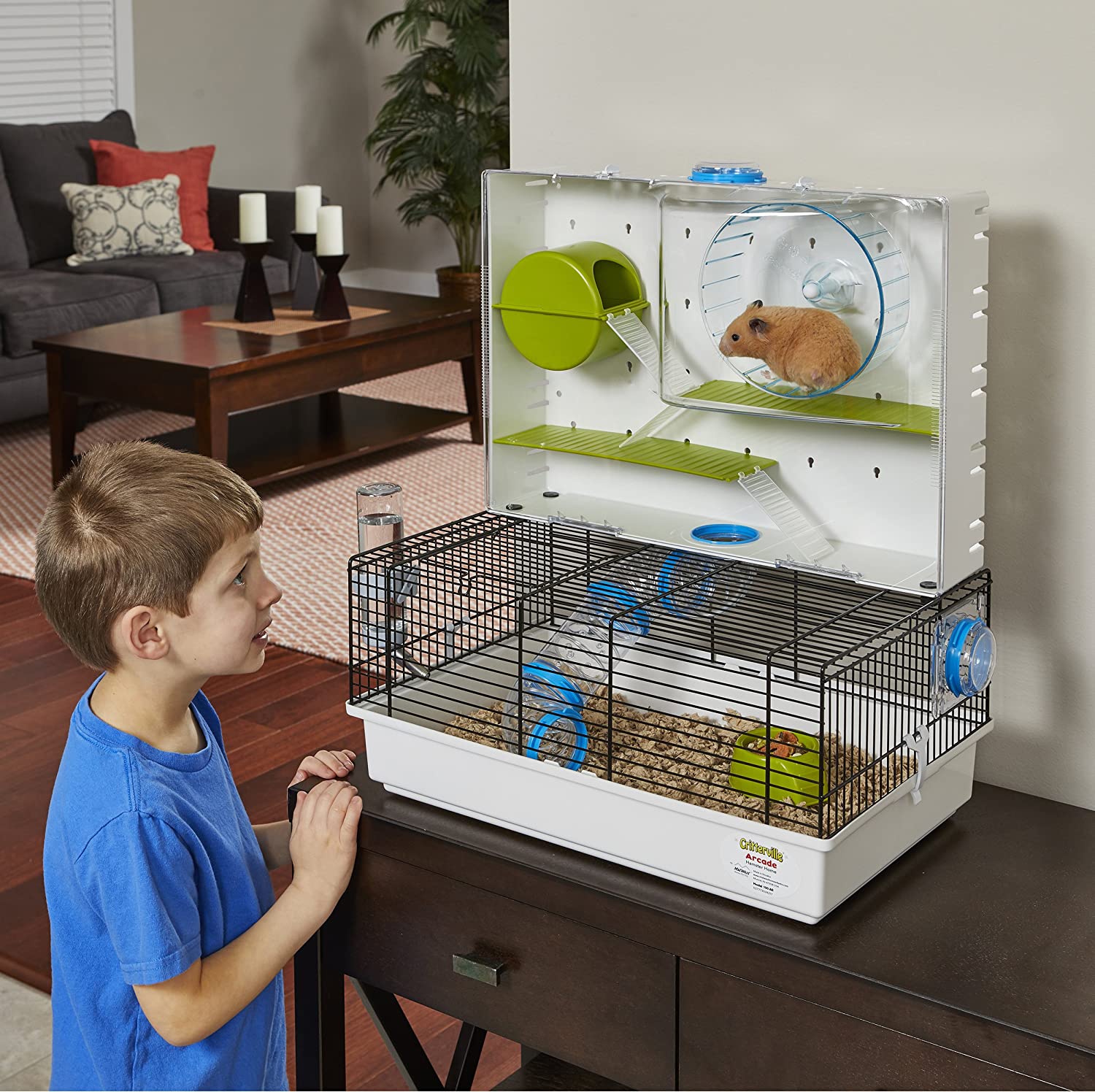 Arcade Hamster Cage - Midwest Homes Critterville Home Midwest 