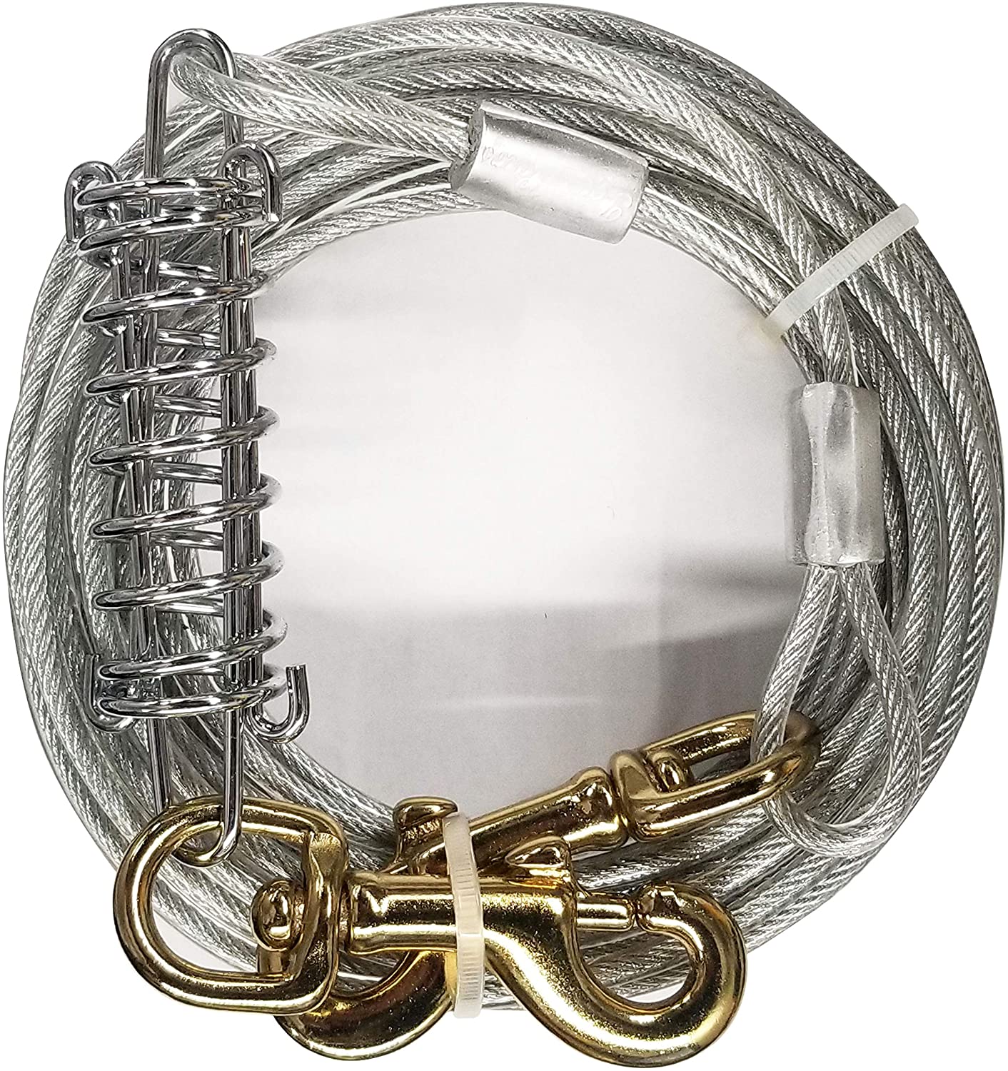 Tie-Out Cable Heavy Weight 30 feet Four Paws 