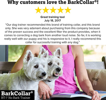No Bark Dog Training Collar - Vibration - DogWatch BT-7 No-Bark Training Collar Bark Control DogWatch 
