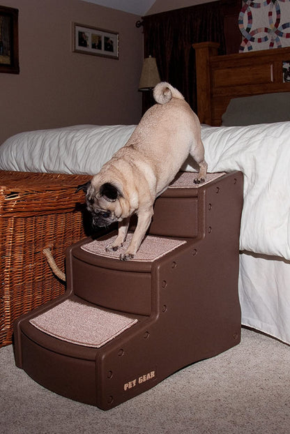 3 Step Pet Stairs - 150lb Capacity - Pet Gear Easy Step III Pet Stairs Dog Steps Pet Gear 