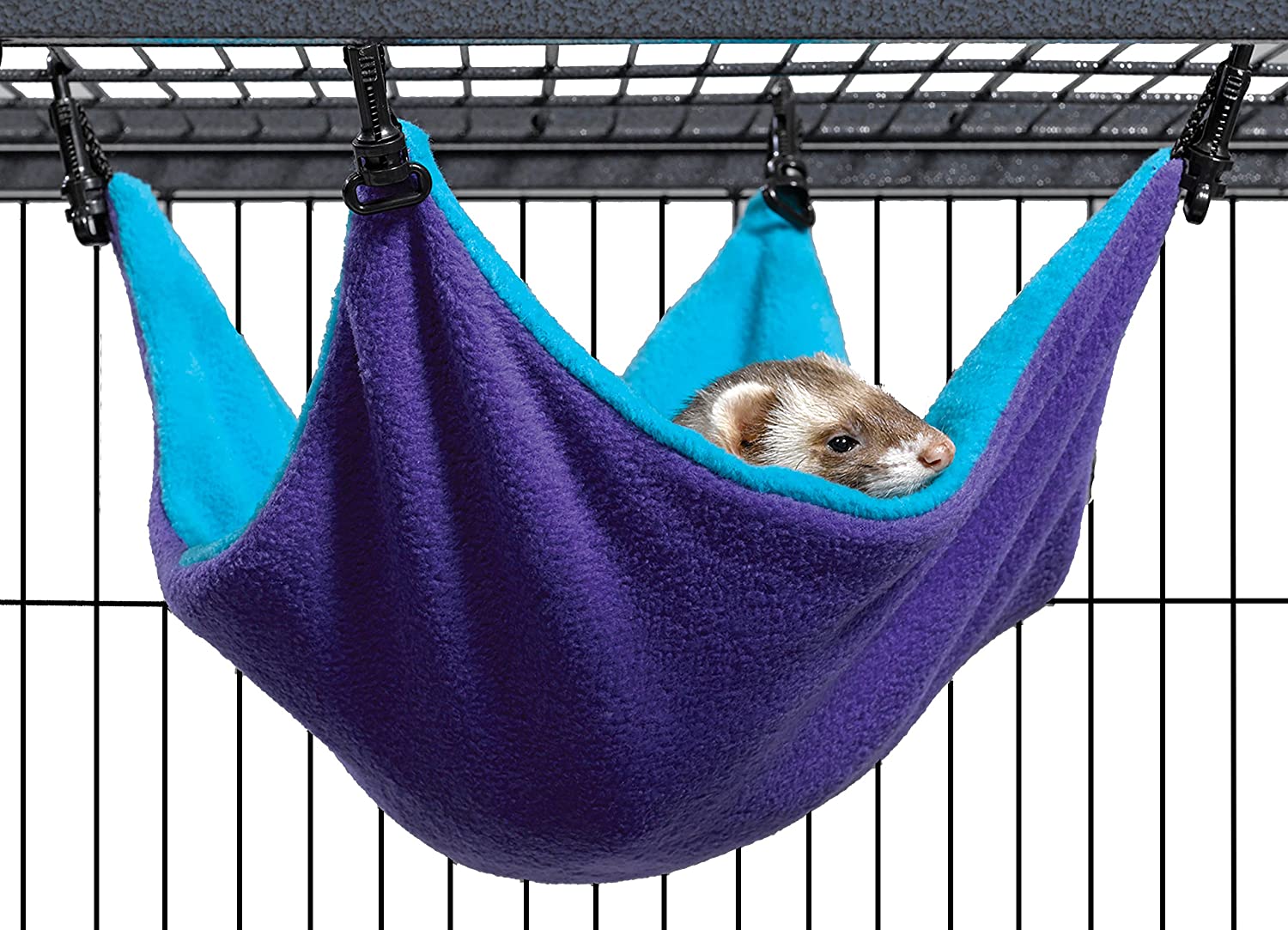 Ferret Nation Accessory Kit 1 - 2 Shelf Covers, 1 Hammock Hideaway - Midwest Homes for Pets Midwest 