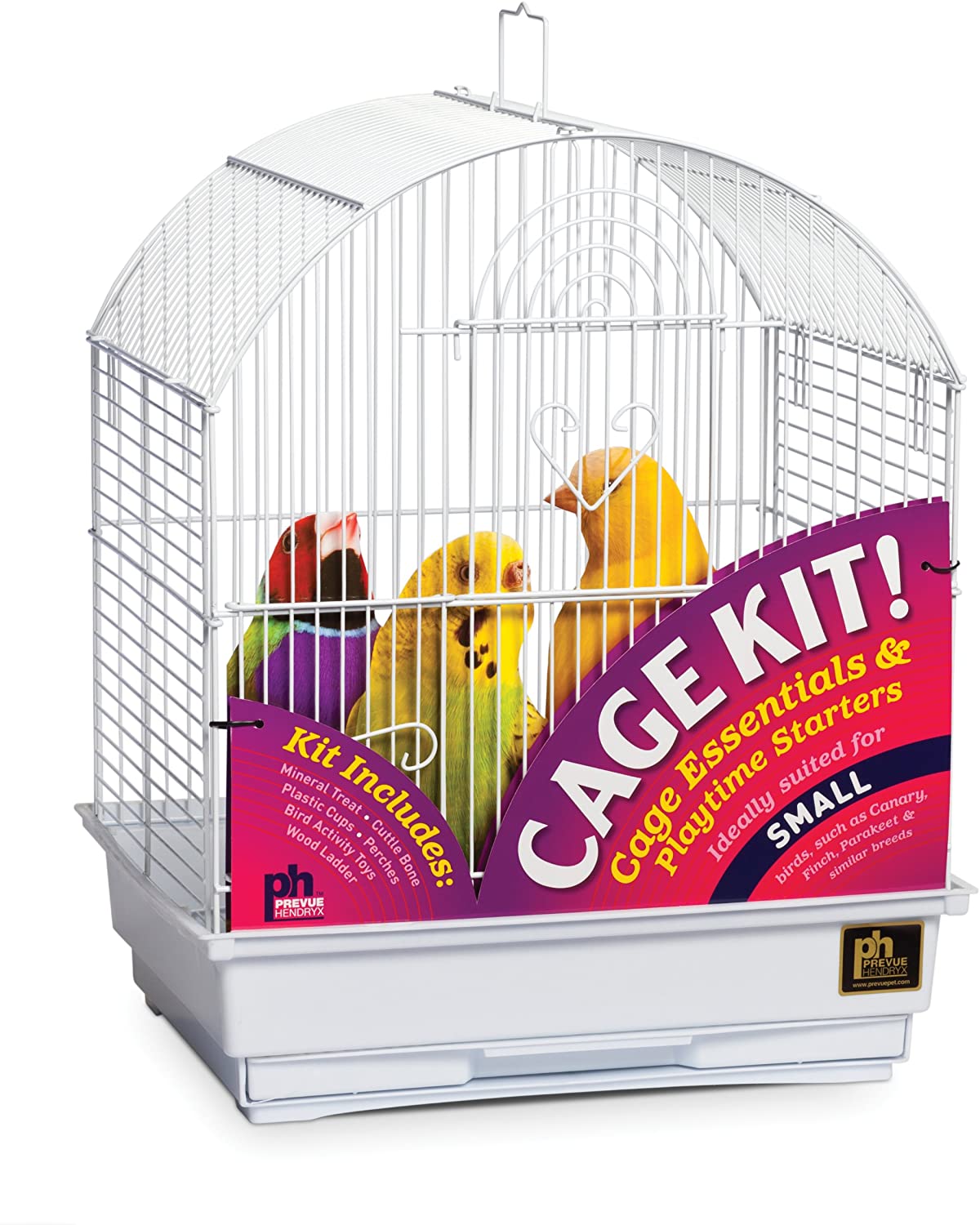Small Bird Cage Kit - Round Roof Bird Cage Kit - Prevue Hendryx Bird Cages Prevue Hendryx 