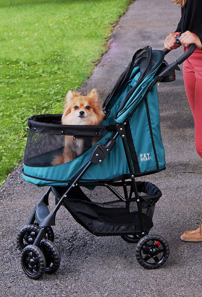 Zipperless Pet Stroller - Pet Gear Happy Trails No-Zip Pet Stroller Pet Strollers Pet Gear 