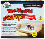 Dog Pee Pad Tray Holder - Wee-Wee Pad On Target Trainer Pee Pad Tray - Four Paws Four Paws 