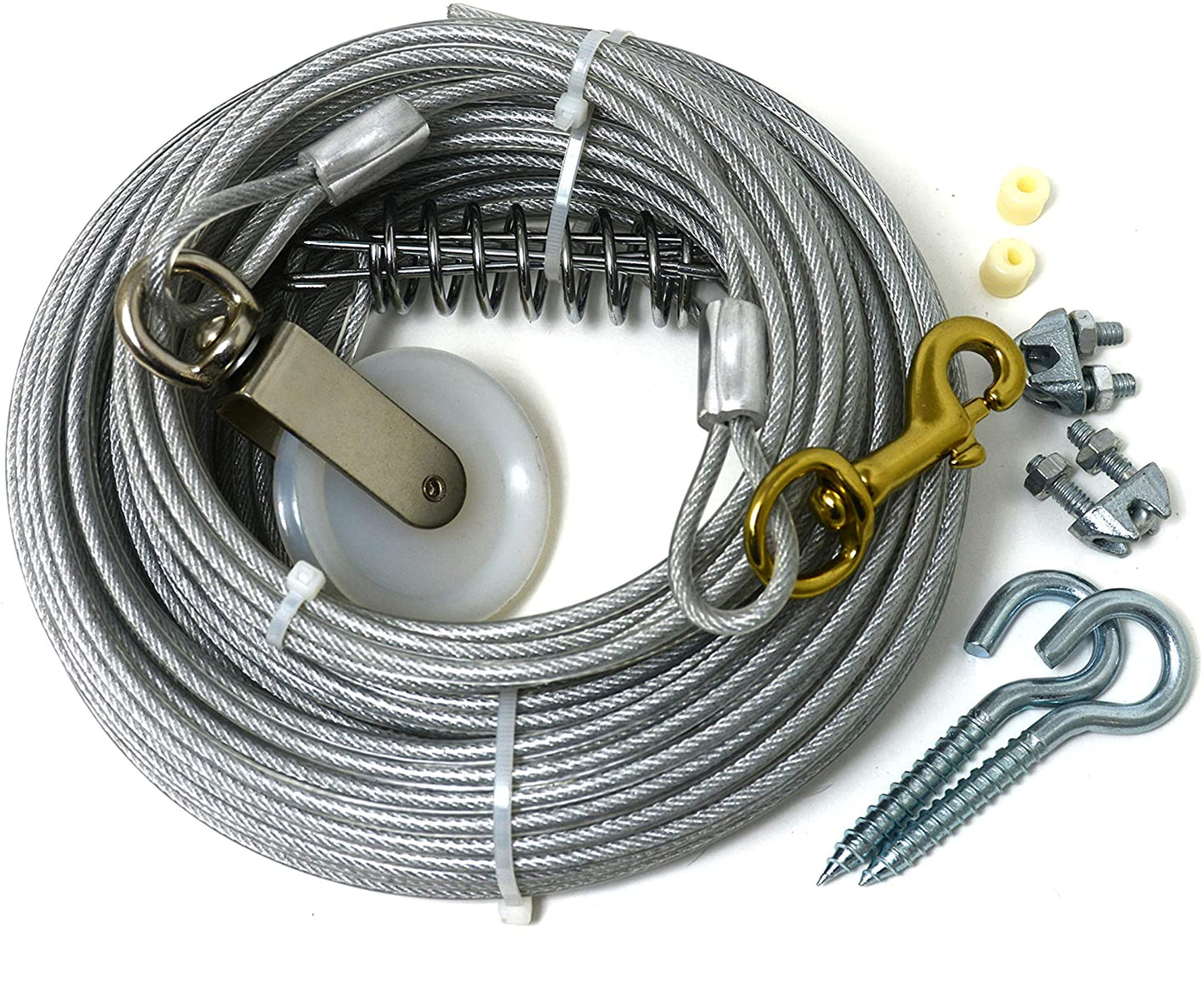 Overhead Dog Trolley - Heavy Weight - 100 feet - Four Paws Four Paws 