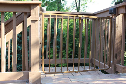 Outdoor Stair Pet Gate - Cardinal Stairway Special Outdoor Pet Gate Pet Gates Cardinal 