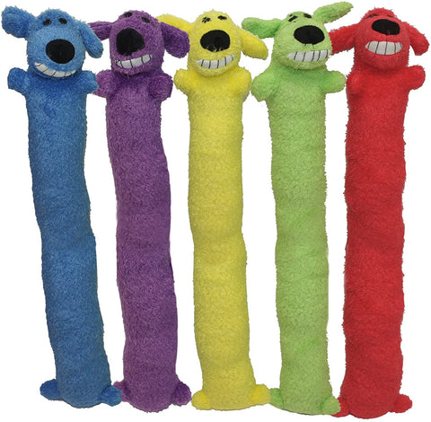 Multipet 's Original Loofa Jumbo Dog Toy in Assorted Colors - 24" Multipet 