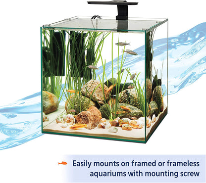 Aqueon Freshwater Aquarium Clip-On LED Light - 2 Way Control Aqueon 