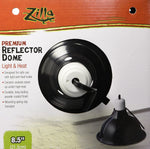 8.5" Terrarium Reflector Dome - Zilla Premium Reflector Dome - 9.25″ x 6″ x 8.75″ Zilla 
