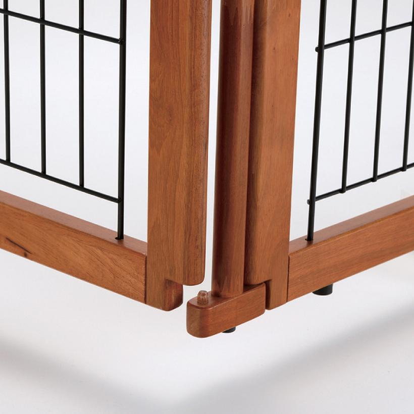 3-in-1 Convertible Pet Gate - Convertible Elite Pet Gate 4-Panel Richell 