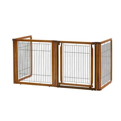 3-in-1 Convertible Pet Gate - Convertible Elite Pet Gate 4-Panel Richell 