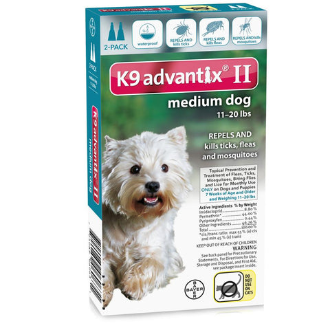 Flea and Tick Control for Dogs 10-22 lbs 2 Month Supply Advantix 