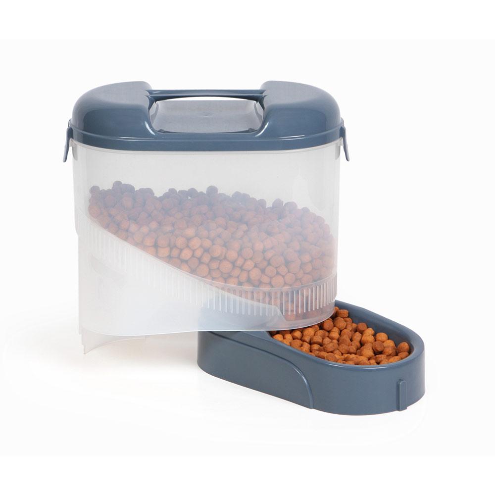 Portable Dog Food Container - Pet Travel Feeder - 5 lb - Bergan