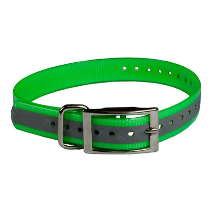 Reflective Collar Strap 1" The Buzzard's Roost 