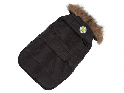 Winter Dog Jacket - Up Country Aspen Puffer Coat Black Dog Jackets UpCountryInc 