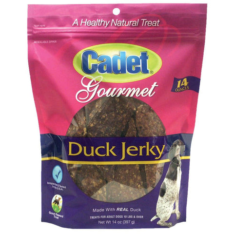Premium Gourmet Duck Jerky 14 ounces Cadet 