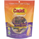Premium Gourmet Duck and Sweet Potato Wraps Treats 14 ounces Cadet 
