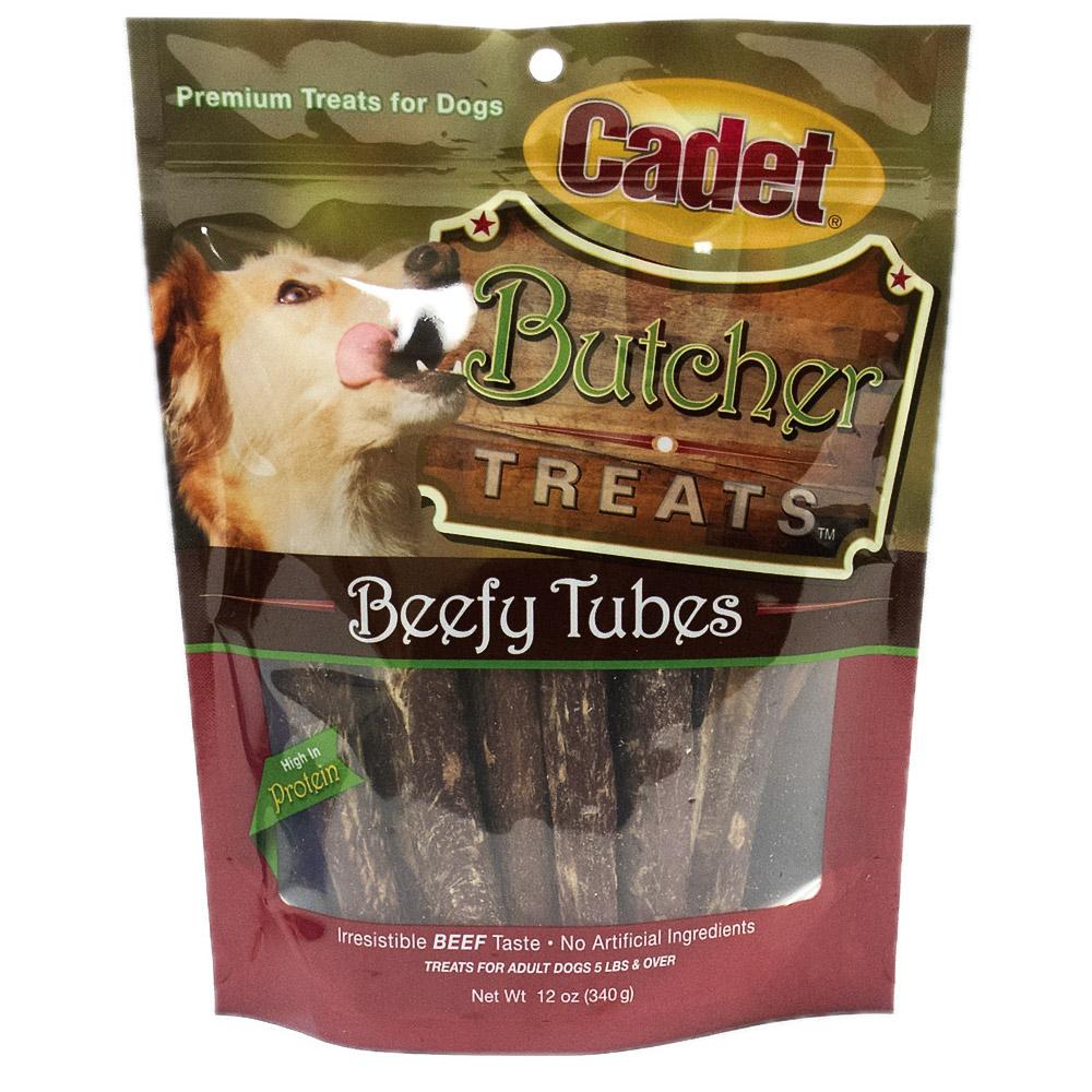 Butcher Treats Beefy Tubes 12 ounces Cadet 