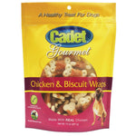 Premium Gourmet Chicken with Biscuit Wraps Treats 14 ounces Cadet 