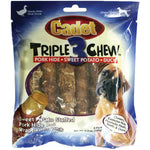Triple Chew Treat Duck and Sweet Potato 6 pack Cadet 