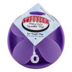 Soft Flex Best Clutch Ball Dog Toy Hueter Toledo Small - 4.5" x 4.5" x 4.5" Purple 