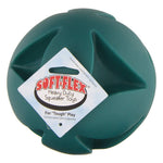 Soft Flex Best Clutch Ball Dog Toy Hueter Toledo Medium - 6" x 6" x 6" Teal 