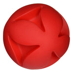 Soft Flex Best Clutch Ball Dog Toy Hueter Toledo Large - 7" x 7" x 7" Red 