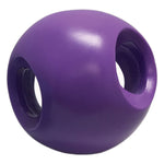 Soft Flex Powerhouse Dog Toy Hueter Toledo 5.5" x 5.5" x 5.5" Purple 