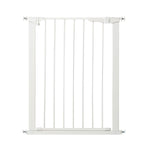 Tall and Wide Auto Close Gateway Pressure Mounted Pet Gate Kidco White 