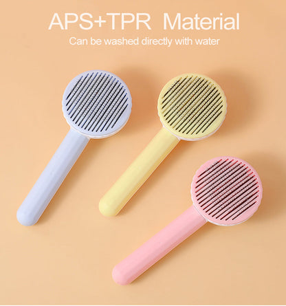 Self Cleaning Cat Brush - Pet Grooming Tool - Cat Accessories 0 InfiniteWags 