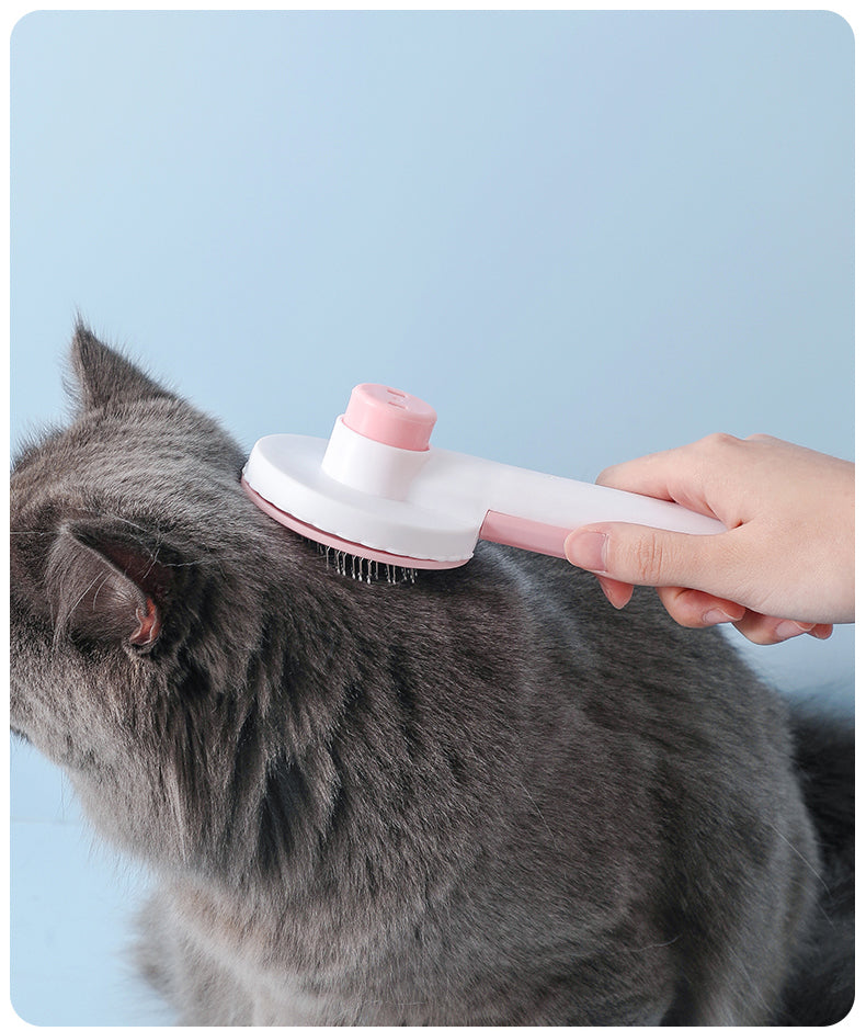 Self Cleaning Cat Brush - Pet Grooming Tool - Cat Accessories 0 InfiniteWags 
