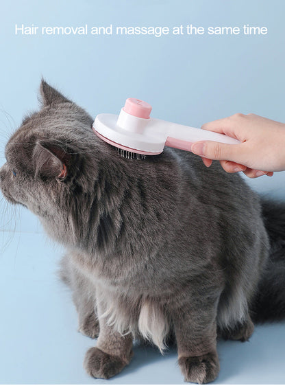 Self Cleaning Cat Brush - Pet Grooming Tool - Cat Accessories 0 InfiniteWags 
