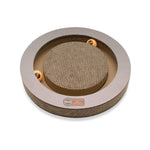 Kitty Tippy Round Cardboard Toy K&H Pet Products 