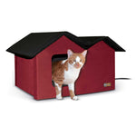 Outdoor Kitty House Extra-Wide Heated K&H Pet Products 