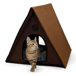 Outdoor Multiple Kitty A-Frame Unheated K&H Pet Products 
