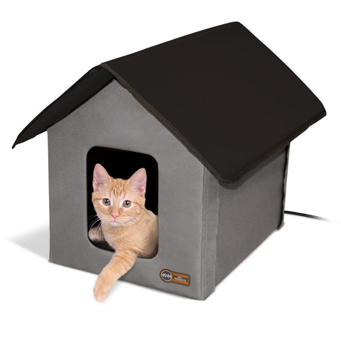 Heated Outdoor Kitty House K&H Pet Products 