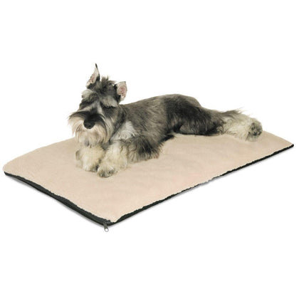 Ortho Thermo Pet Bed K&H Pet Products Medium - 17″ x 27″ x 3″ White / Green 