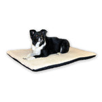 Ortho Thermo Pet Bed K&H Pet Products Large - 24″ x 37″ x 3″ White / Green 