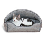 Amazin' Kitty Lounger Hooded Bed K&H Pet Products 