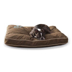 Indoor/Outdoor Dog Bed - Water Resistant - Removable Cover K&H Pet Products Medium - 28″ x 36″ x 3.5″ Chocolate 