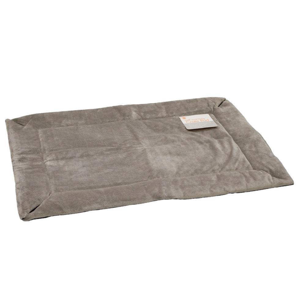 Self Warming Dog Crate Pad K&H Pet Products Extra Small - 14″ x 22″ x 0.5″ Gray 