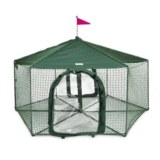 Gazebo Yard and Garden Outdoor Cat Enclosure Kittywalk 