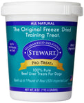 Stewart Pro-Treat Freeze Dried Beef Liver 4 oz. Miracle Corp 